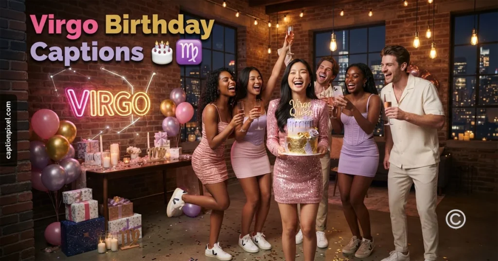 Virgo Birthday Captions