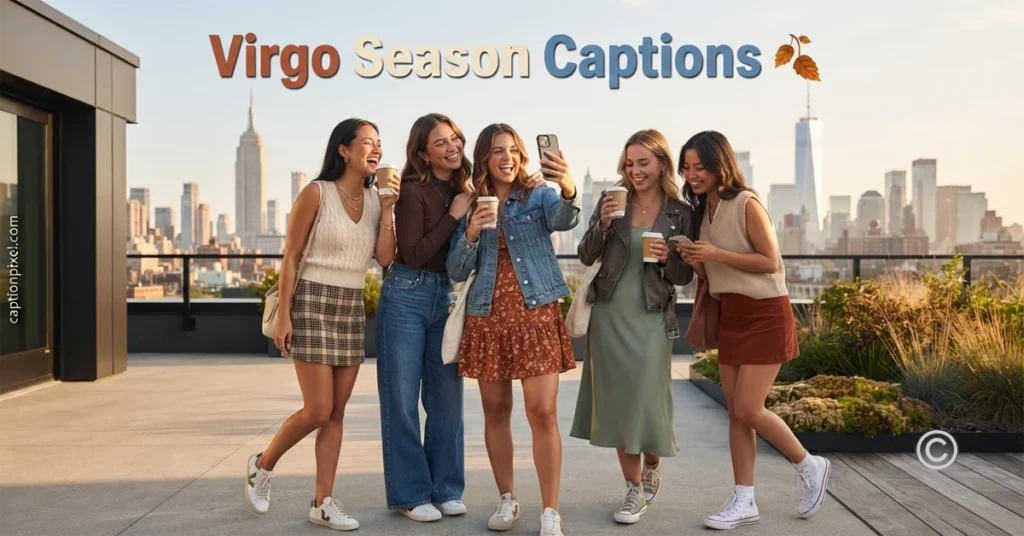 Virgo Season Captions
