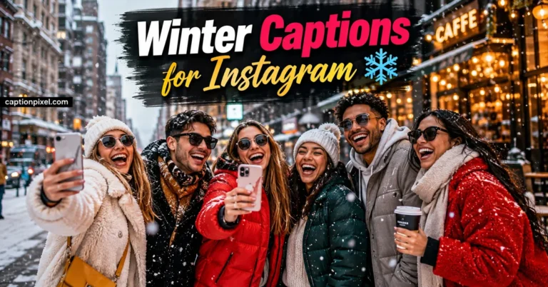 Winter Captions for Instagram