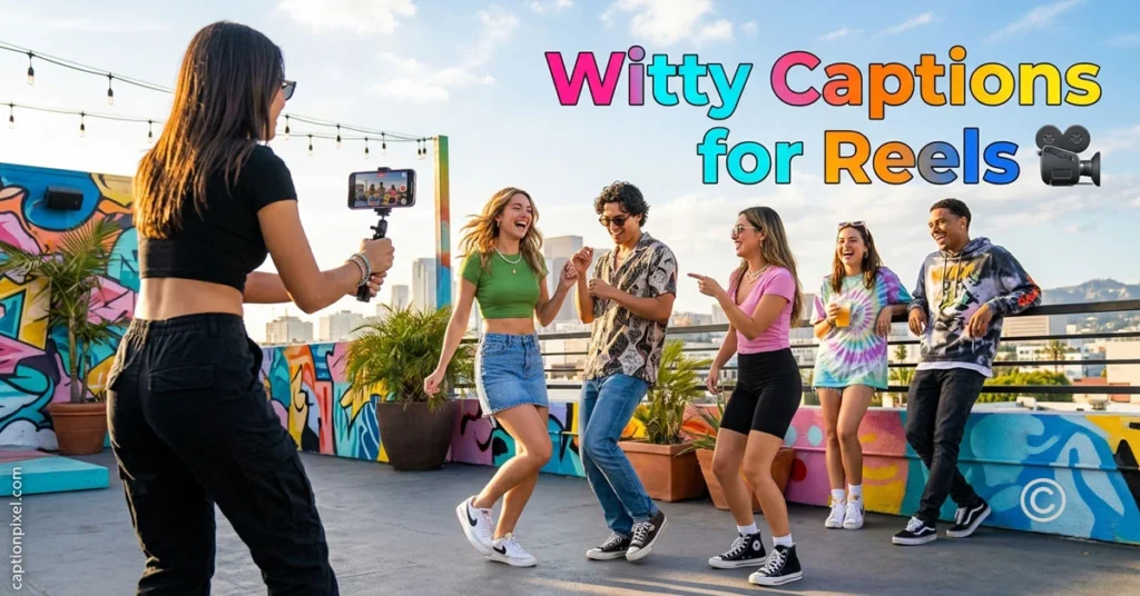 Witty Captions for Reels