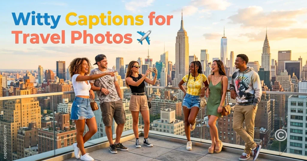 Witty Captions for Travel Photos