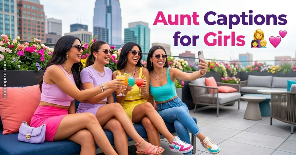 Aunt Captions for Girls