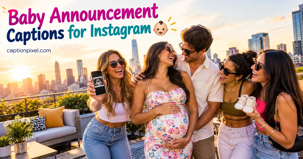 Baby Announcement Captions