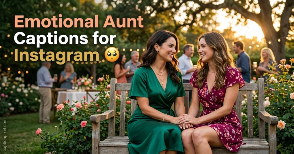 Emotional Aunt Captions for Instagram