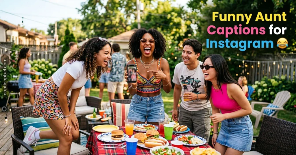 Funny Aunt Captions for Instagram