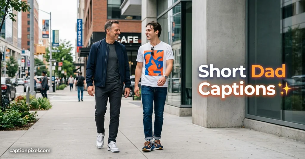 Short Dad Captions